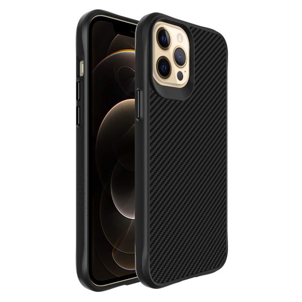 imoshion Coque Rugged Hybrid Carbon iPhone 12 Pro Max - Noir