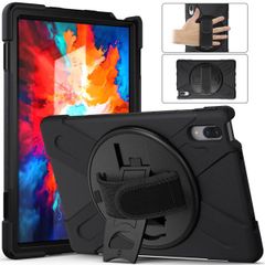 imoshion Coque tablette avec dragonne et bandoulière Lenovo Tab P11 Pro (2nd gen) - Noir