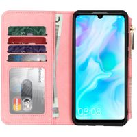 Porte-monnaie de luxe Huawei P30 Lite - Rose