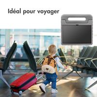 imoshion Coque kidsproof avec poignée iPad 9 (2021) 10.2 pouces / iPad 8 (2020) 10.2 pouces / iPad 7 (2019) 10.2 pouces - Gris