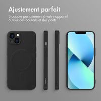 imoshion Coque Couleur avec MagSafe Apple iPhone 13 - Noir