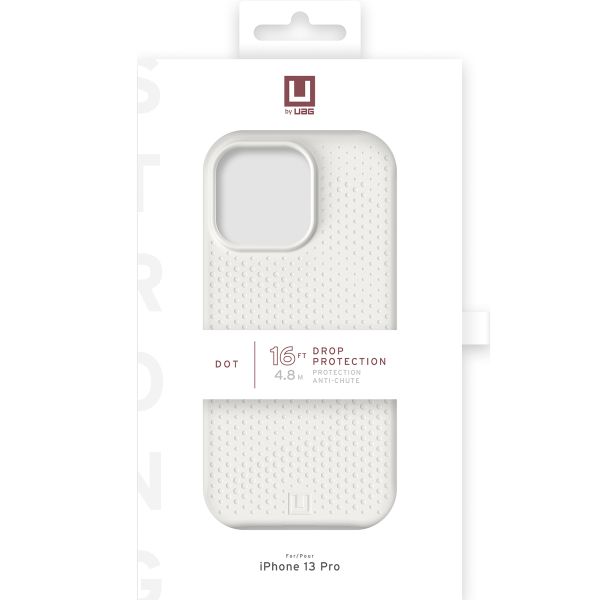 UAG Coque Dot U iPhone 13 Pro - Marshmallow