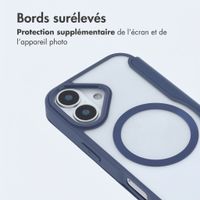imoshion Bookcase transparente avec MagSafe Apple iPhone 17 - Bleu