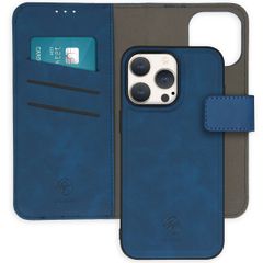 imoshion Etui de téléphone de luxe 2-en-1 amovible iPhone 15 Pro Max - Bleu