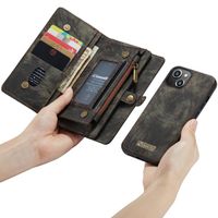 CaseMe Etui de téléphone de luxe en cuir deux iPhone 13