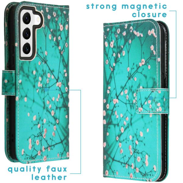 imoshion Coque silicone design Samsung Galaxy S22 - Blossom