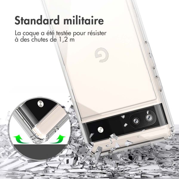 Accezz Coque Xtreme Impact Google Pixel 6a - Transparent