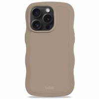 Holdit Coque Wavy Apple iPhone 15 Pro - Mocha Brown