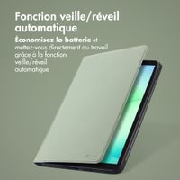 Accezz Coque tablette Classic Samsung Galaxy Tab A11 Plus - Vert