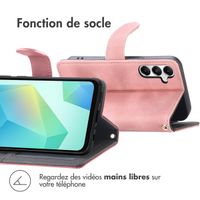 imoshion Etui de télephone portefeuille avec cordon Samsung Galaxy A17 (5G) - Rose