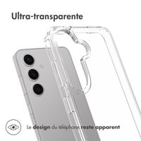 Accezz Coque Xtreme Impact Samsung Galaxy S25 - Transparent