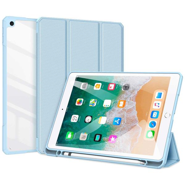 Dux Ducis Coque tablette Toby iPad 6 (2018) 9.7 pouces / iPad 5 (2017) 9.7 pouces - Bleu foncé