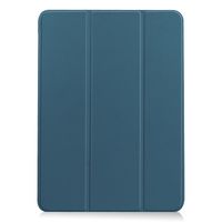 imoshion Coque tablette Trifold iPad Air 11 pouces (2024) M2 / Air 5 (2022) / Air 4 (2020) - Vert foncé