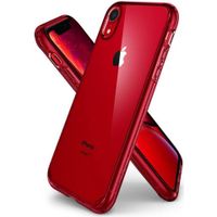 Spigen Coque Ultra Hybrid iPhone Xr - Rouge