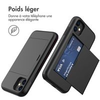imoshion Coque arrière avec porte-cartes Apple iPhone 11 - Noir