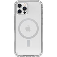 OtterBox Coque Symmetry Clear MagSafe iPhone 12 (Pro) - Transparent