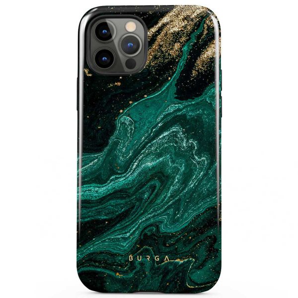 Burga Coque Tough MagSafe iPhone 12 (Pro) - Emerald Pool