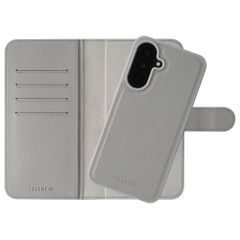 Selencia Étui portefeuille amovible Olyn avec MagSafe Samsung Galaxy A37 (5G) - Gris