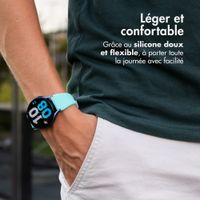 imoshion Bracelet en silicone souple - Connexion universelle 22 mm - Vert menthe