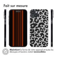 imoshion Coque Design iPhone 15 Plus - Leopard / Noir