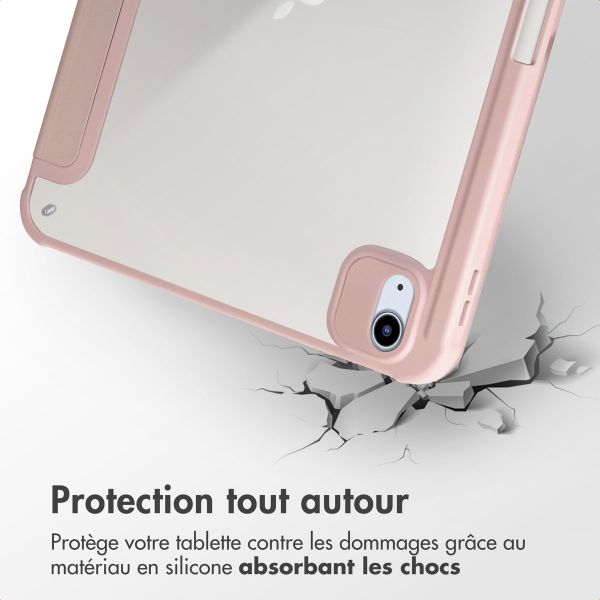 imoshion Coque tablette Origami iPad Pro 11 (2018 - 2022) / Air 5 (2022) / Air 4 (2020) - Rose