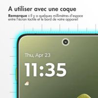 Accezz Protection d'écran en verre trempé Motorola Edge 70