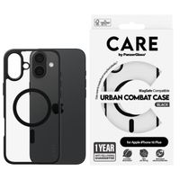 CARE by PanzerGlass Coque Urban Combat MagSafe iPhone 16 Plus - Noir