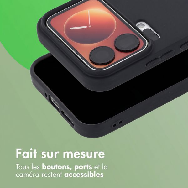 imoshion Coque Couleur Xiaomi 17 Pro Max - Noir