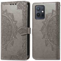 imoshion Etui de téléphone portefeuille Mandala Oppo A77 - Gris