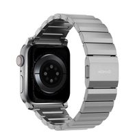 Nomad Bracelet à maillons en titane Apple Watch | 44/45/46/49 mm - Argent