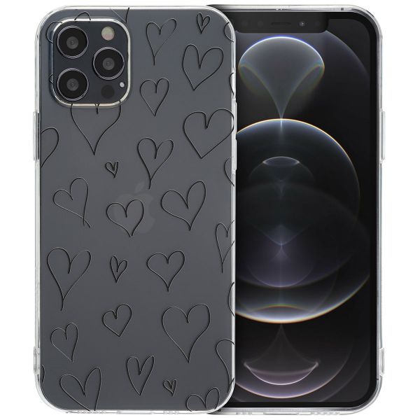 imoshion Coque Design iPhone 12 (Pro) - Hearts