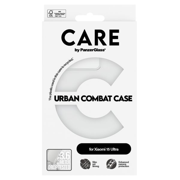 CARE by PanzerGlass Coque Urban Combat Xiaomi 15 Ultra - Clear