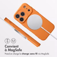 imoshion Coque Couleur avec MagSafe Apple iPhone 17 Pro Max - Neon Orange