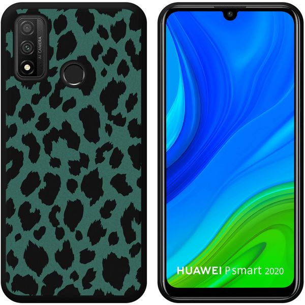 imoshion Coque Design Huawei P Smart (2020) - Léopard - Vert / Noir