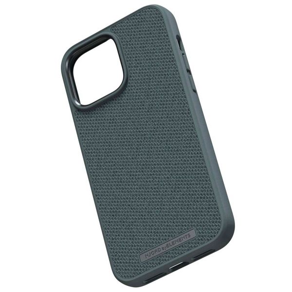 Njorð Collections Coque en tissu Apple iPhone 14 Pro Max - Dark Grey