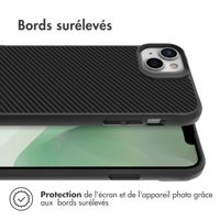 imoshion Rugged Hybrid Carbon Case Apple iPhone 14 Plus - Noir