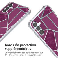 imoshion Coque Design avec cordon Samsung Galaxy A15 (5G/4G) - Bordeaux Graphic