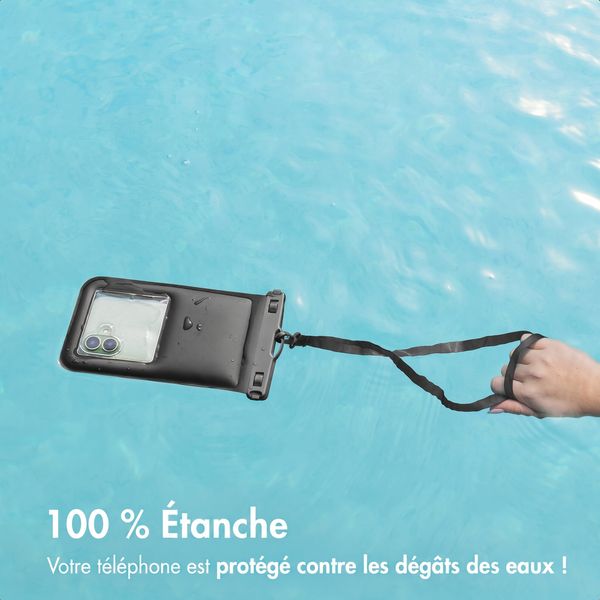 imoshion Floating Waterproof Pouch - Coque de téléphone universelle étanche - Noir