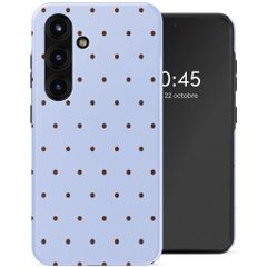 Selencia Coque arrière Vivid Samsung Galaxy S25 - Happy Dots Digital Sky