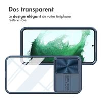 imoshion Coque arrière Camslider Samsung Galaxy A54 (5G) - Bleu foncé