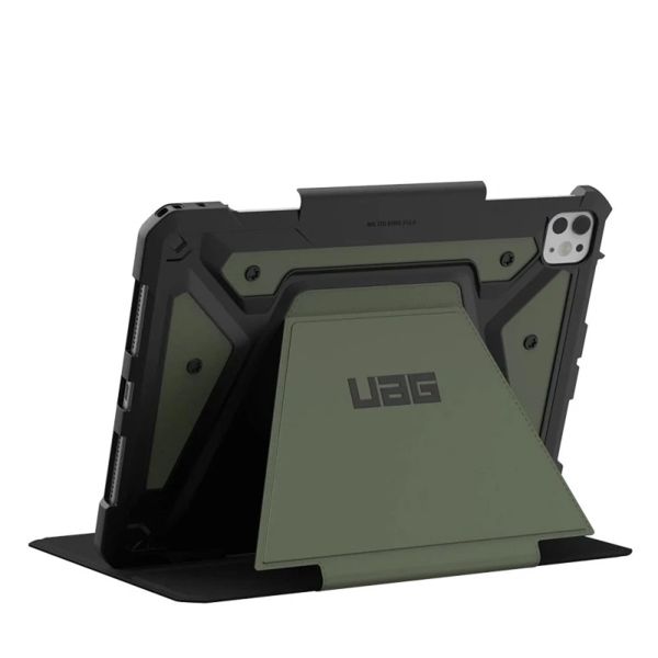 UAG Étui de tablette portefeuille Metropolis SE iPad Pro 11 (2024) M4 - Olive