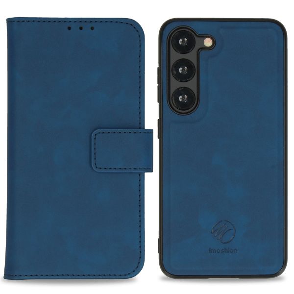 imoshion Etui de télephone luxe 2-en-1 amovible Samsung Galaxy S23 - Bleu