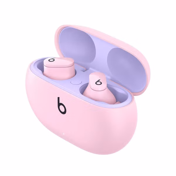 Beats Studio Buds - Écouteurs sans fil - Avec réduction de bruit ANC - Sunset Pink