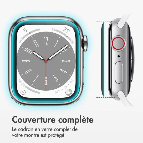 Accezz 2x Protecteur d'écran avec applicateur Apple Watch Series 10 - 46 mm