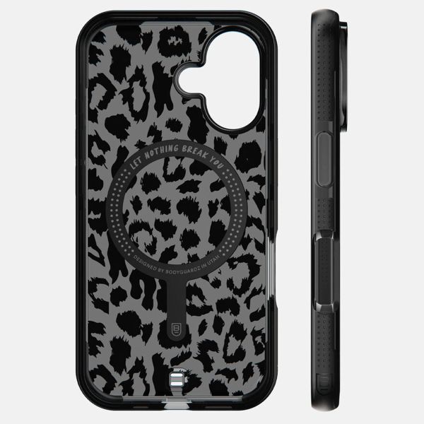 BodyGuardz Coque Ace Pro MagSafe Apple iPhone 16 - Black / Leopard