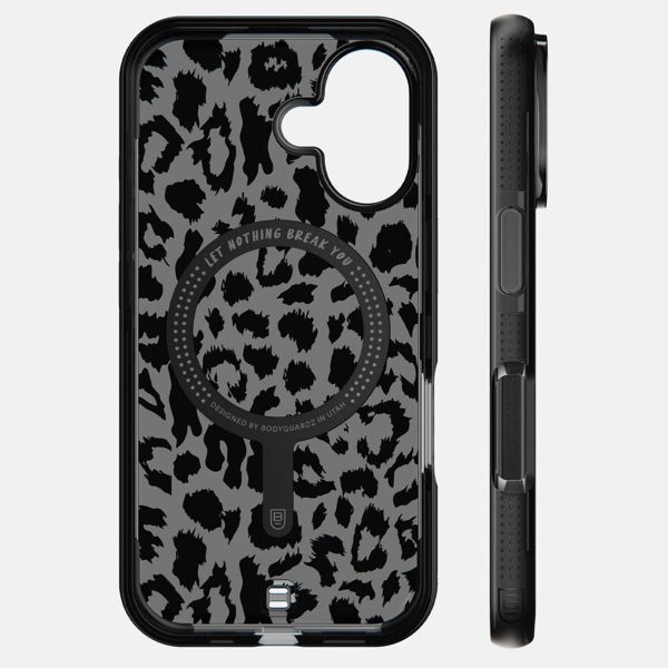 BodyGuardz Coque Ace Pro MagSafe iPhone 16 - Black Leopard