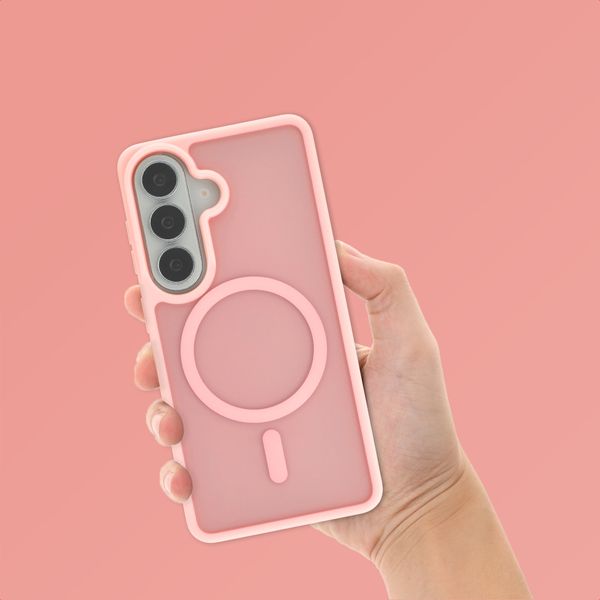 imoshion Coque Color Guard avec MagSafe Samsung Galaxy S26 - Rose clair