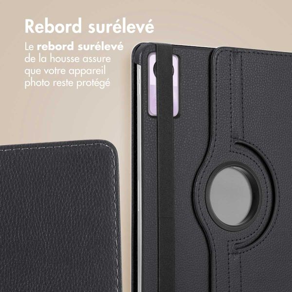 imoshion Coque tablette rotatif à 360° Xiaomi Redmi Pad SE - Noir