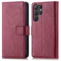 imoshion Étui de téléphone portefeuille Luxe Samsung Galaxy S25 Ultra - Bordeaux