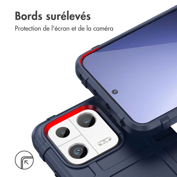 imoshion Coque Rugged Shield Xiaomi 13 - Bleu foncé